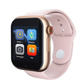 Layar Sentuh Men&amp;#39;S Bluetooth Watch, 380mah  Smartwatch Dengan Slot Kartu Sim
