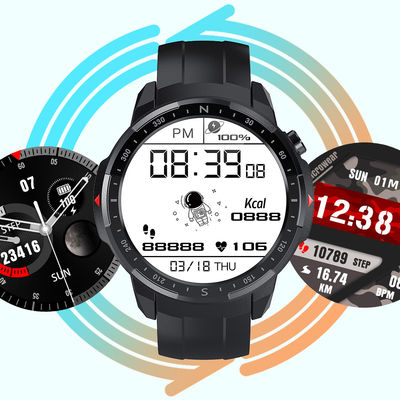 L20 BT Call IP68 Heart Rate Sleep Monitor Smart Watch Clip Pengisian Siaga Lama Long