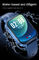 1.7 inci TFT Definisi Tinggi 240x240pixel Bluetooth Calling Watch