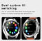 Qianrun Round Blood Pressure Bt Call Monitor Detak Jantung Smartwatch Dw95