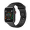 Bluetooth Apple Watch Yang Dapat Memanggil, Silicon Gel Band Pedometer Smartwatch 3d
