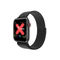 Logam Band Men Perhiasan Tekanan Darah Tracker, Full Touch Ip67 Waterproof Smart Watch